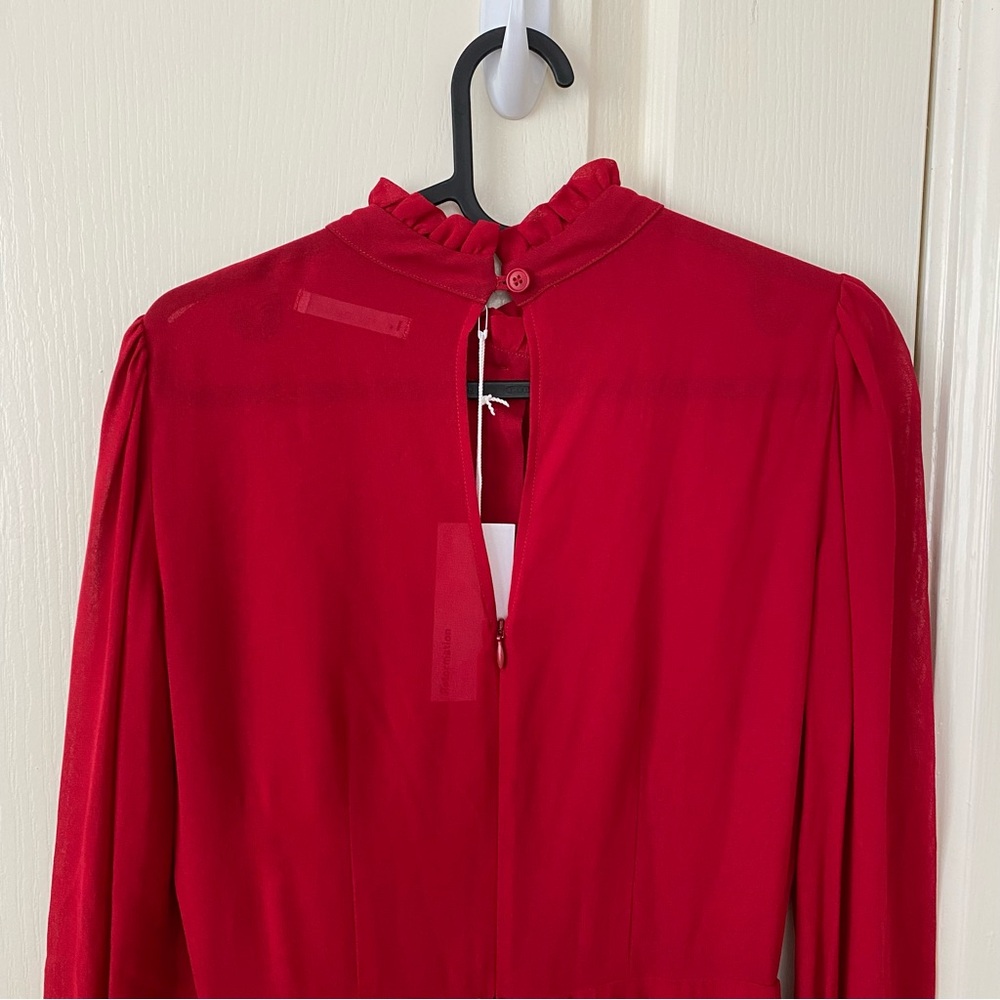 Reformation Red Mini Dress - Picture 11 of 15